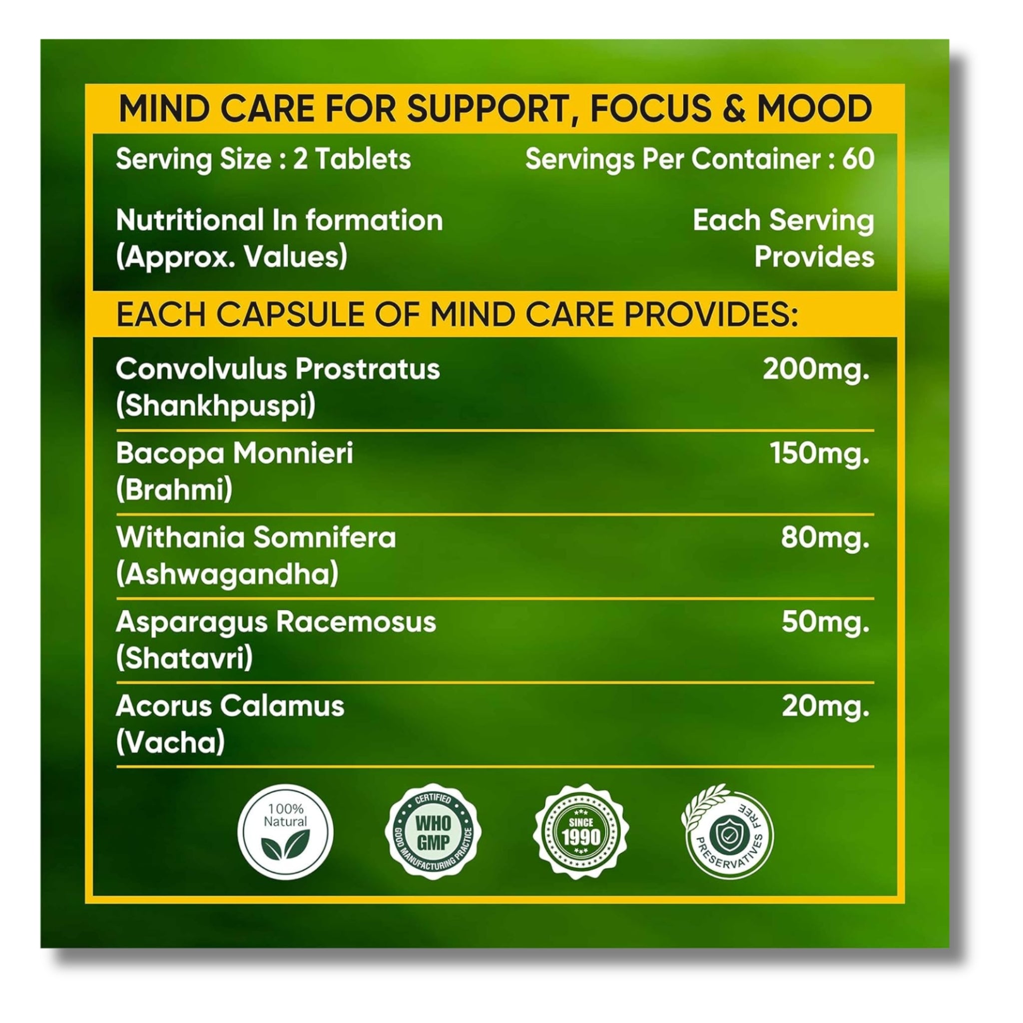 BRAIN BOOSTER | AYURVEDA&