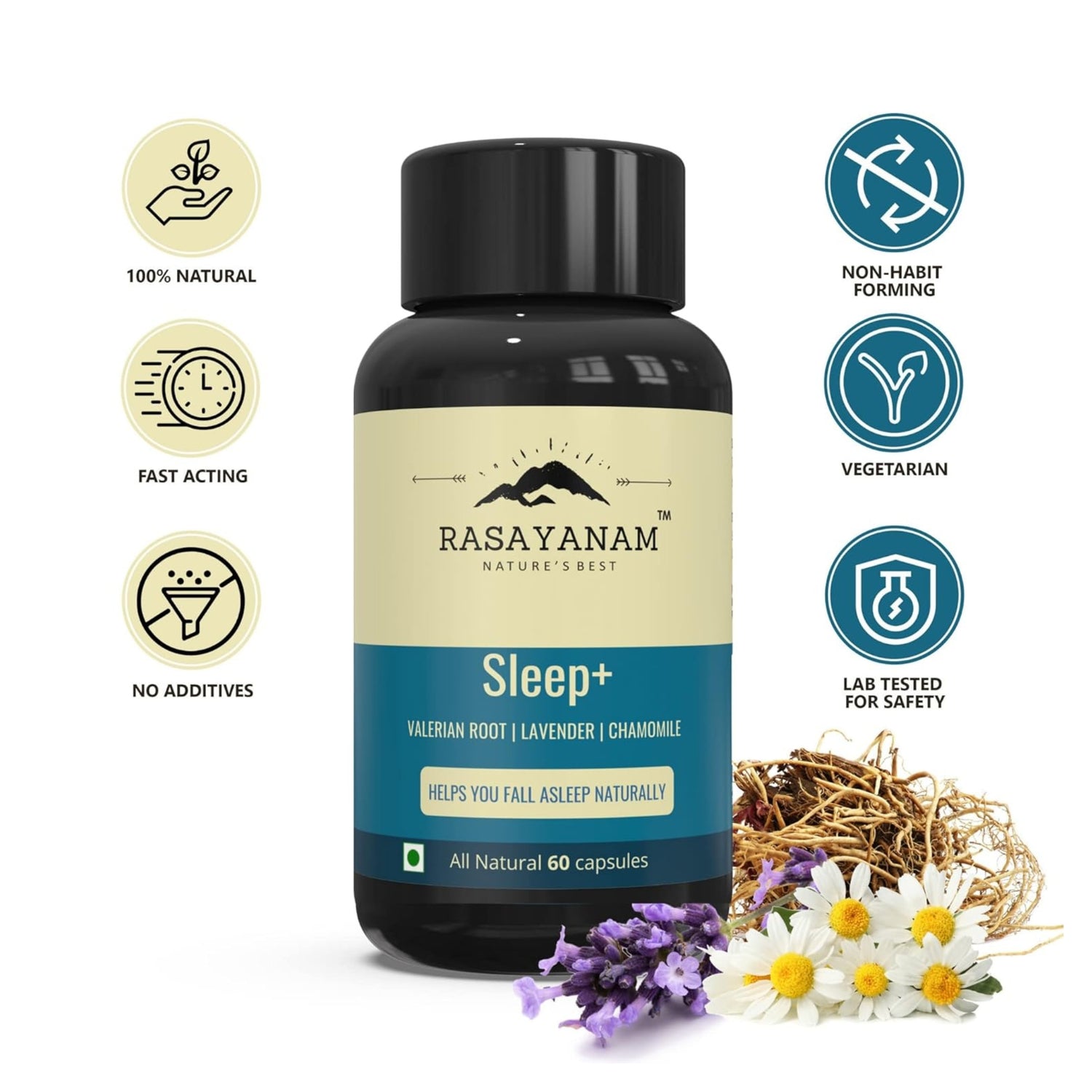 RASAYANAM SLEEP+ | RESTFUL SLEEP (Capsules)