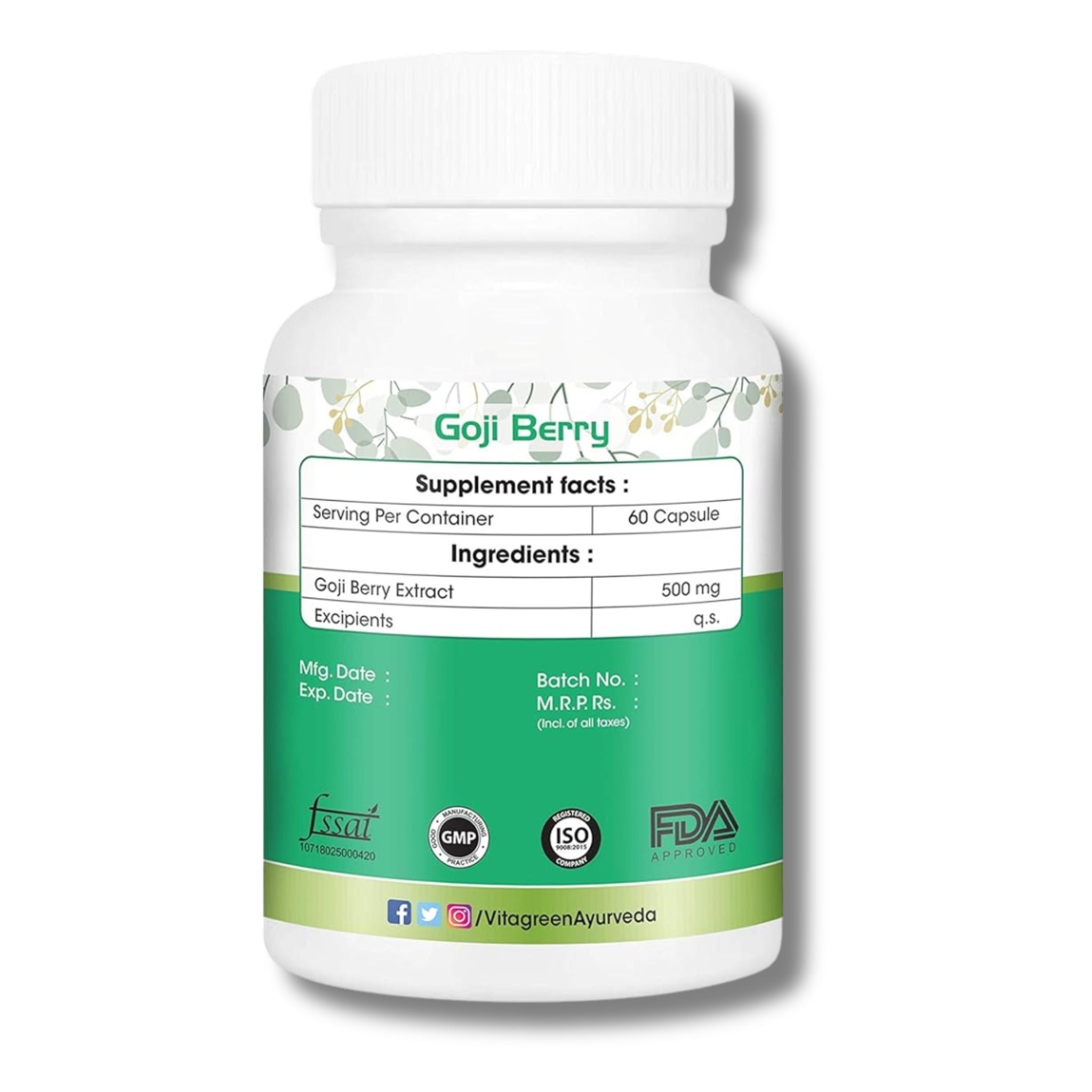 GOJI BERRY | GLOW SUPERFOOD (Capsules)