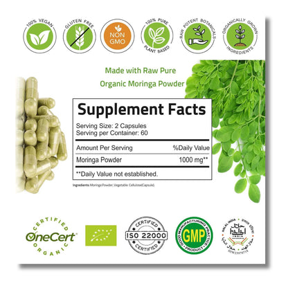 MORINGA | MIRACLE SUPERFOOD (Capsules)